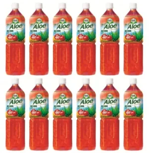 Pure Plus Napój z aloesem - Granat Zgrzewka 12 x 1.5 l - Soki i napoje niegazowane - miniaturka - grafika 1