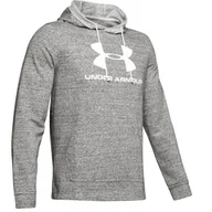 Bluzy sportowe męskie - Bluza treningowa męska Under Armour Terry Logo - miniaturka - grafika 1