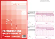 Podobrazia, bloki, papiery - Druk Polecenie Przelew z potw odb PP A4 2 odc - miniaturka - grafika 1