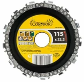 Tarcze do pił - Condor Piła łańcuchowa do drewna 115 mm - miniaturka - grafika 1