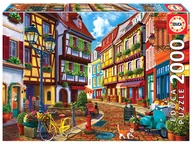 Puzzle - Educa, Puzzle, Kolorowa uliczka, 2000 el. - miniaturka - grafika 1