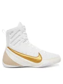 Kimona, stroje i obuwie - Nike Buty bokserskie Machomai 3 HF7333 100 Biały - miniaturka - grafika 1