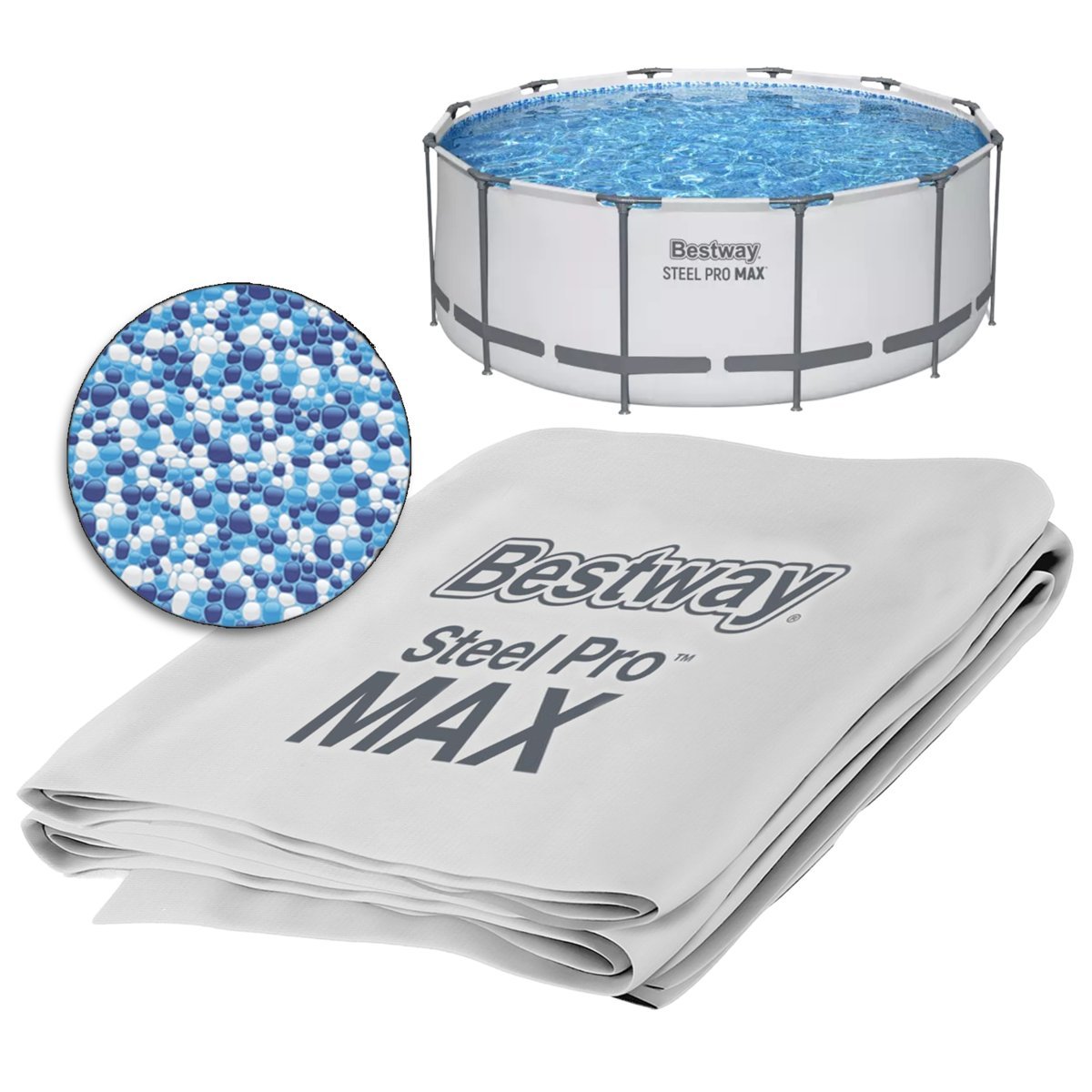 Bestway poszycie wkład basenowy wewnętrzny niecka wykładzina basenu  56927