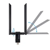 Karty sieciowe - Dwuzakresowy Adapter WiFi na USB 3.0 AC-1200Mbps Karta Sieciowa - miniaturka - grafika 1