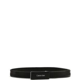 Calvin Klein Skórzany pasek DAILY DRESSED PLAQUE 2CM BELT - Paski - miniaturka - grafika 1