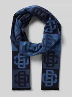 Apaszki i szaliki męskie - Szal z wiskozy z wzorem z logo - miniaturka - grafika 1