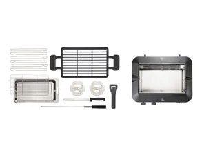 Grill elektryczny SILVERCREST KITCHEN TOOLS Grill wielofunkcyjny SMEG 1600A1, z funkcją kebab - Grille elektryczne - miniaturka - grafika 1