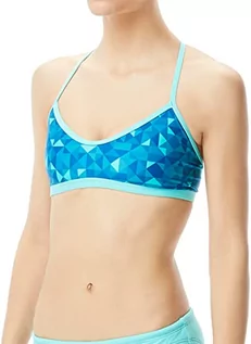 Stroje kąpielowe - Tyr Optic Góra bikini Trinity Kobiety, teal/multi XL 2020 Bikini BTOP7A978XL-978-XL - grafika 1