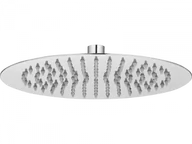 Deszczownice - LAVEO NLX 0D1S RONDO Deszczownia górna System antykamień średnica:  250 mm Materiał: stal Wykończenie: chrom - miniaturka - grafika 1