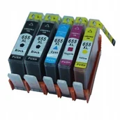 Tusze zamienniki - 5x Tusz Do Hp 655 DeskJet Advantage 3525 4615 5525 - miniaturka - grafika 1