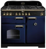 Kuchenki gazowo-elektryczne - Falcon Classic Deluxe 100 Niebieski regal mosiądz - miniaturka - grafika 1