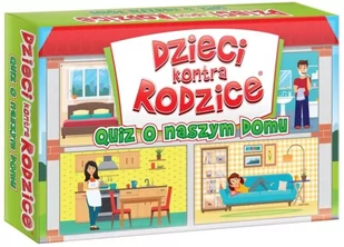 Kangur Dzieci kontra Rodzice. Quiz o naszym domu - Gry planszowe - miniaturka - grafika 1