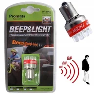 Żarówki samochodowe - Żarówka P21W cofania LED z sygnałem dźwiękowym - miniaturka - grafika 1