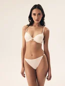 Majtki damskie - Majtki stringi Influensa Esotiq kremowy M - miniaturka - grafika 1