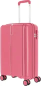 Walizki - Walizka kabinowa Travelite Vaka 55 cm różowa - miniaturka - grafika 1
