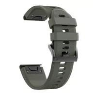 Akcesoria do smartwatchy - Tech-Protect Pasek Smooth do Fenix 5 / 6 / 6 Pro Army Green - miniaturka - grafika 1