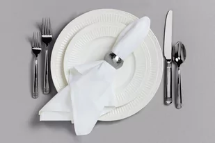Obrus 140x180 Plamoodporny Klasyczny Elegant Szary - Obrusy i serwetki - miniaturka - grafika 10