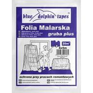 Folie i taśmy malarskie - Blue Dolphin folia malarska gruba Plus - miniaturka - grafika 1