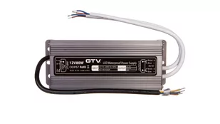 GTV Zasilacz LED wodoodporny 80W IP67 DC 12V LD-WZA80W-NW LD-WZA80W-NW - Akcesoria do oświetlenia - miniaturka - grafika 1