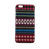 Etui i futerały do telefonów - Materiałowe etui na telefon komórkowy Apple iPhone 6 / 6s Cover Bumper Shell Brown - miniaturka - grafika 1