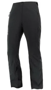 Spodnie Salomon S/Max Warm W Deep Black - Spodnie sportowe damskie - miniaturka - grafika 1