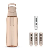 Butelki filtrujące - Butelka filtrująca Dafi SOLID 0,7 zbiornik zakrętka cappuccino 4 filtry - miniaturka - grafika 1