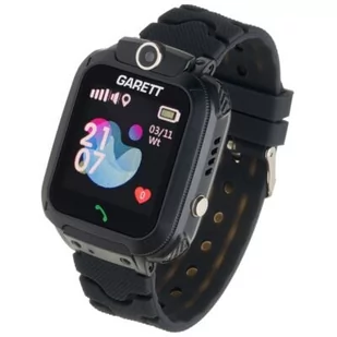 Garett Kids XD Czarny - Smartwatch - miniaturka - grafika 1