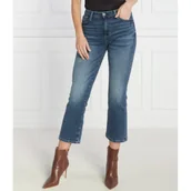 Spodnie damskie - GUESS Jeansy SEXY KICK | flare fit - miniaturka - grafika 1