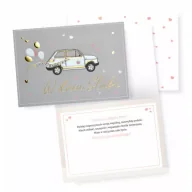 Kartki okolicznościowe i zaproszenia - Kukartka Karnet B6 Ślub - miniaturka - grafika 1