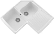 Zlewozmywaki - Zlew PLADOS HARMONY MLECZNY (white 58) (HRA83258) - miniaturka - grafika 1
