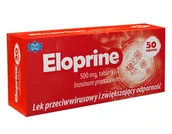 Przeziębienie i grypa - Polfarmex S.A Polska ELOPRINE 500mg 50 tabl 3092682 - miniaturka - grafika 1
