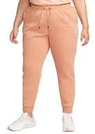 Spodnie sportowe damskie - Spodnie Nike Nsw Essential Fleece Plus DM9285-609 r. 3X - miniaturka - grafika 1