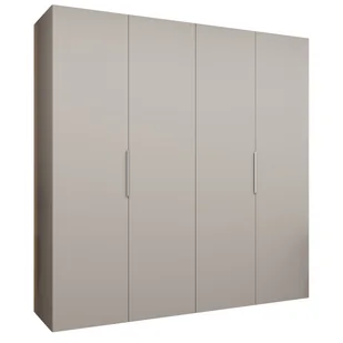Szafa uchylna garderoba z cichym domykiem ubraniowa z półkami MARBELLA 1 200 głębokość 52 cm wysokość 202 cm - Szafy - miniaturka - grafika 1