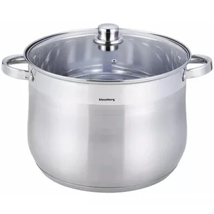 Garnek 16 L Pokrywa 30cm 5x Dno Indukcja Gaz 7166 - Garnki - miniaturka - grafika 1