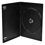 Pudełka i akcesoria na płyty CD - MediaRange BOX13 opakowania na płyty CD Opakowanie na płytę DVD 1 dysków Czarny - miniaturka - grafika 1