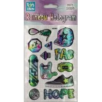 Stnux Naklejki rainbow hologram - Fab - Zabawki kreatywne - miniaturka - grafika 1