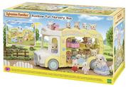 Figurki dla dzieci - Sylvanian Families, Kolorowy Autobus, rozkładany pojazd, 5744 - miniaturka - grafika 1