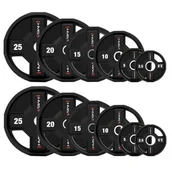 Obciążenia - Zestaw obciążeń HMS 17-61-144 (2x2.5/2x5/2x10/2x15/2x20/2x25kg) - miniaturka - grafika 1