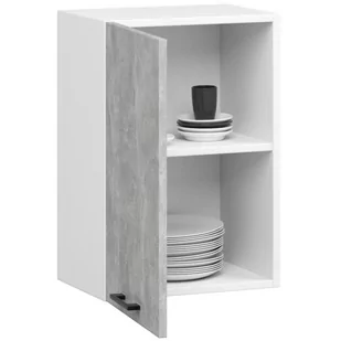Szafka OLIWIA W50 H580 BIAŁA / BETON - Meble kuchenne - miniaturka - grafika 2