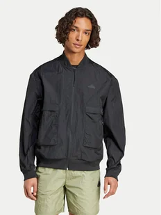 adidas Kurtka bomber City Escape IY1505 Czarny Loose Fit - Kurtki męskie - miniaturka - grafika 1