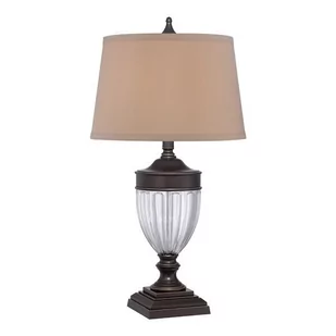 Quoizel Lampka Stołowa 1pł QZ/DENNISON PB DENNISON QUOIZEL - Lampy stojące - miniaturka - grafika 1