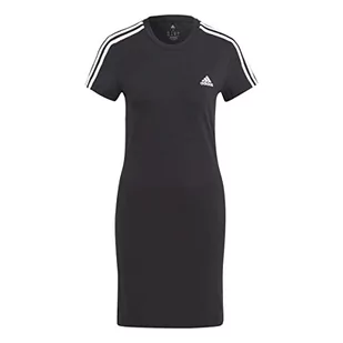 adidas W 3s Fit T Dr Sukienka damska - Sukienki - miniaturka - grafika 1