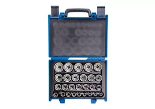 ZESTAW NASADEK 1/2" 12-kąt. 8-36mm W WALIZCE 27cz. King Tony - Klucze i nasadki - miniaturka - grafika 1