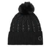 Czapki damskie - Czapka Guess AW5385 POL01 Czarny - miniaturka - grafika 1