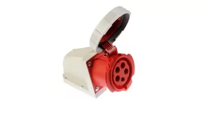 PCE Gniazdo siłowe zasilające stałe IP67 bez dławika 32A 400V 3P+Z+N 1252-6 - Gniazdka elektryczne - miniaturka - grafika 1