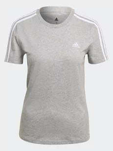 adidas Koszulka w kolorze szarym - Koszulki sportowe damskie - miniaturka - grafika 1