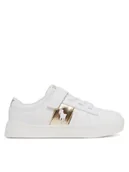 Buty dla dziewczynek - Polo Ralph Lauren Sneakersy Frazier Ps RL02446103 Biały - miniaturka - grafika 1