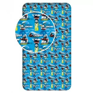 Jerry Fabrics jf0250 Thomas Friends 04, bawełna, Blue, 200 x 90 cm JF0250 - Pościel dla dzieci - miniaturka - grafika 2