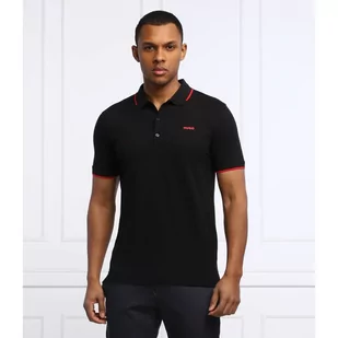 HUGO Polo Dinoso222 | Slim Fit - Koszule męskie - miniaturka - grafika 1