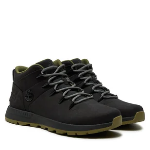Sneakersy Timberland Mid Lace Sneaker TB0A6DQDELK Czarny - Sneakersy męskie - miniaturka - grafika 1